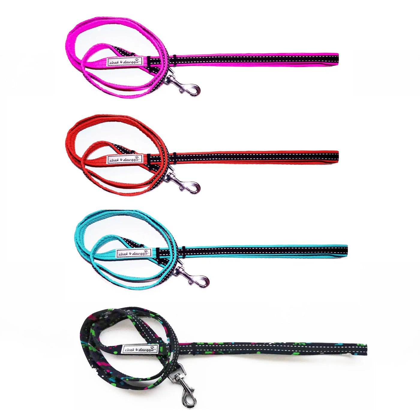 Precision Fit™ 4 Way Step In Dog Harness Matching Lead - cloakanddawggie-mycaninekids