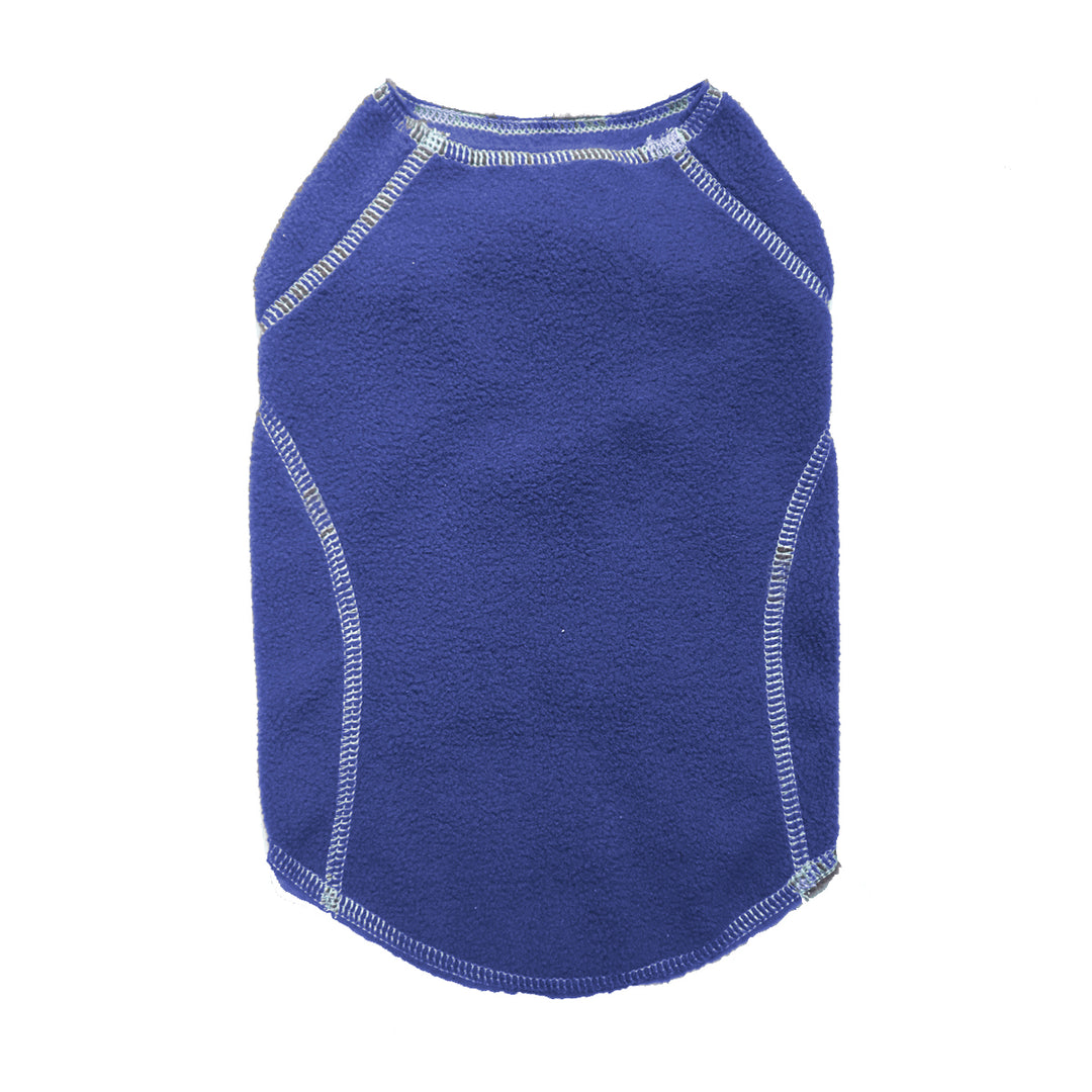 Cloak & Dawggie Stretch Fleece Dog Sweater - Blue