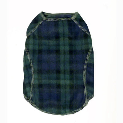 ****DISCONTINUED PATTERN *** The Ultimate Plaid Warm Fleece Dog Sweater 3 LBS to 120 LBS