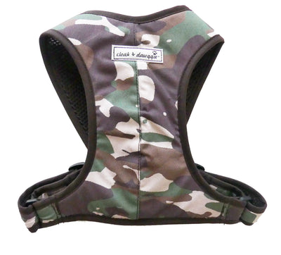 Precision Fit™ Step In Dog Harness Adjustable Camo Prints 7-40 LBS