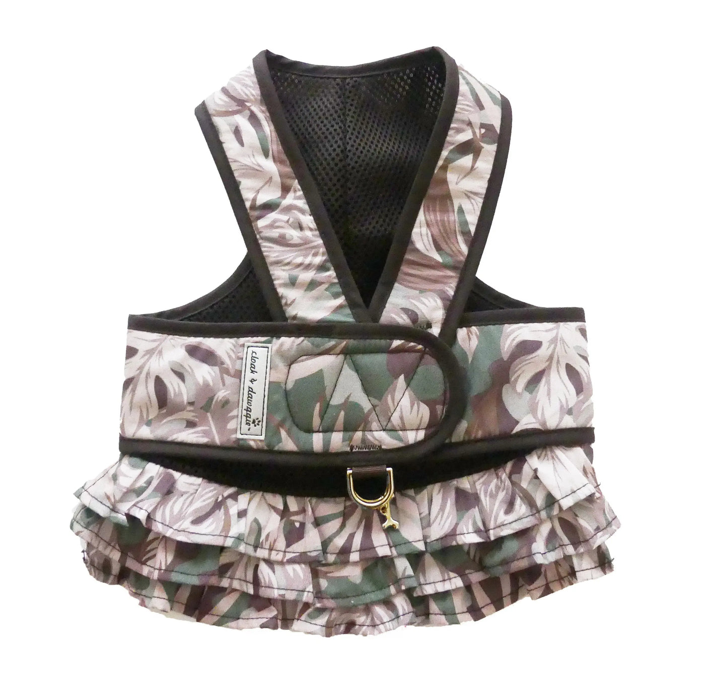 Floral Camo Dog Skirt for Step N Go Harness