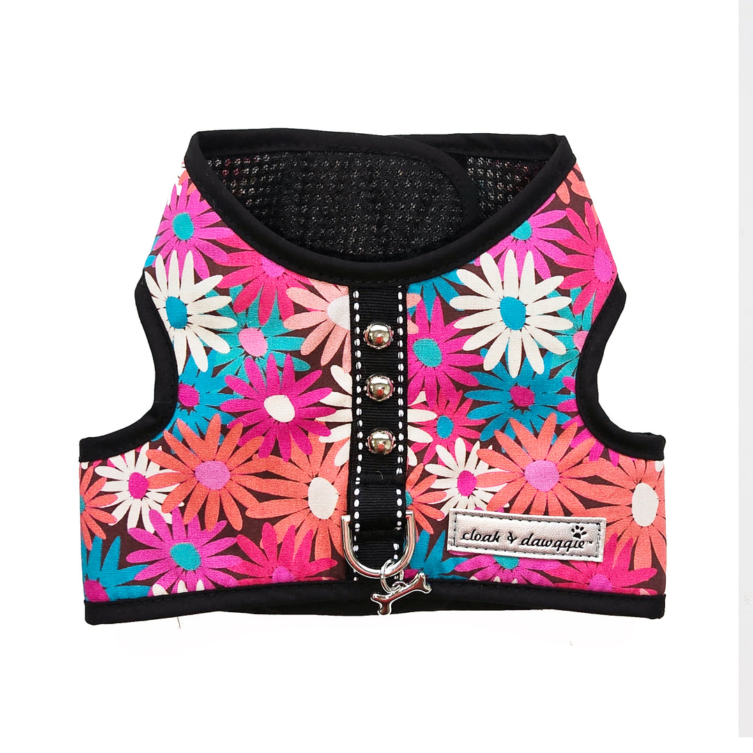 cloak & dawggie XXXS Daisy Teacup Dog Harness Vest Puppy Tiny