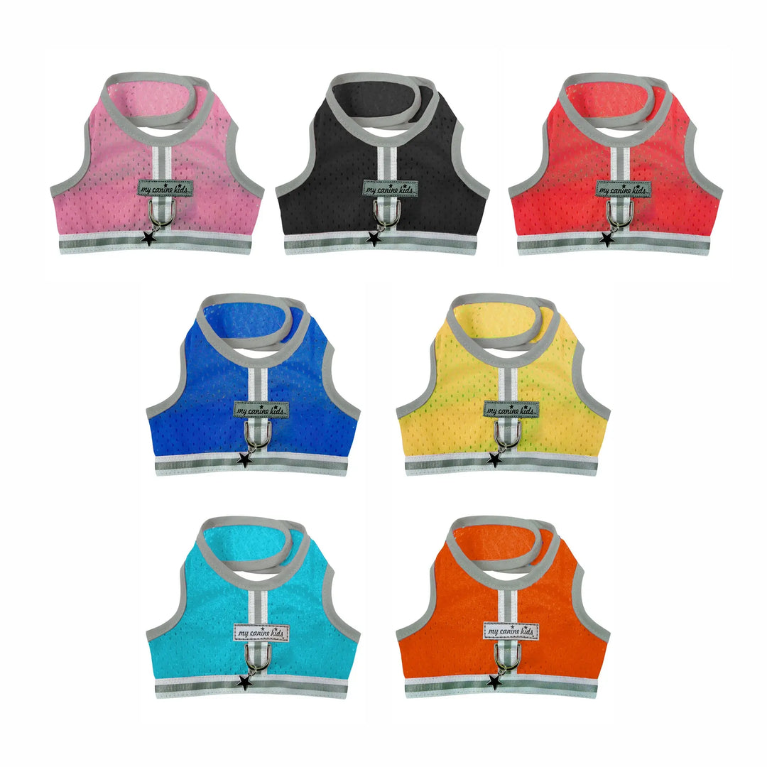 DogLine Deaf Dog Mesh Vest With Removable Reflective Patch – Size 13-38