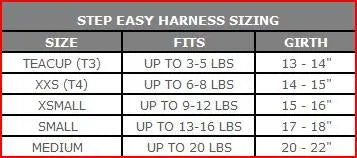 Step Easy Warm Fleece Lined Soft Harness | 3 LBS to 20 LBS