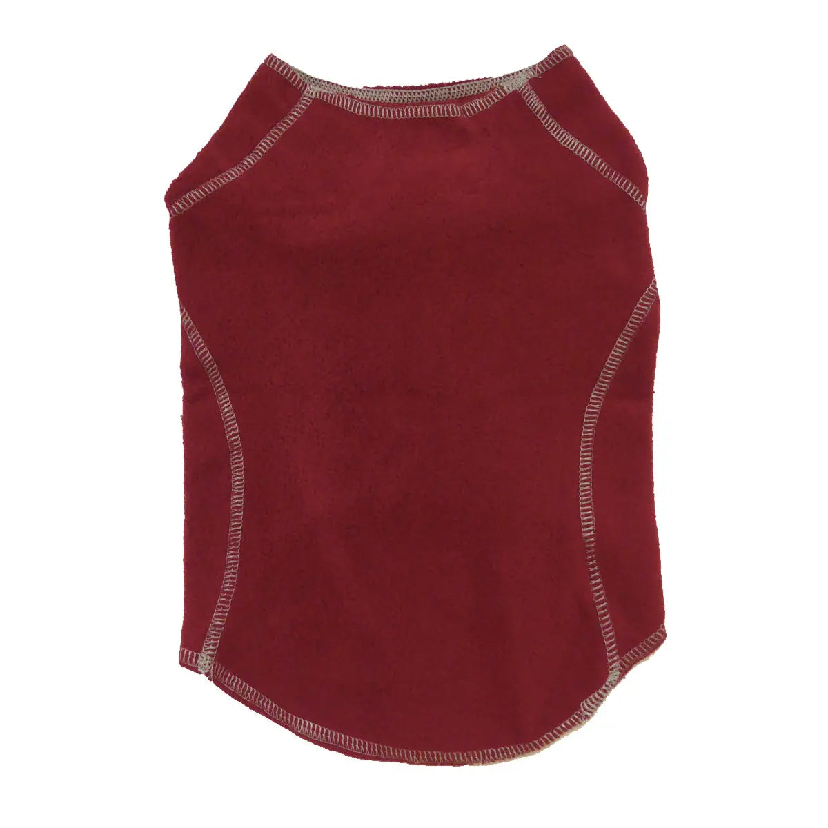 6500 Warm Fleece Sweater for All Dogs. Cool and Cold Weather. Burgundy