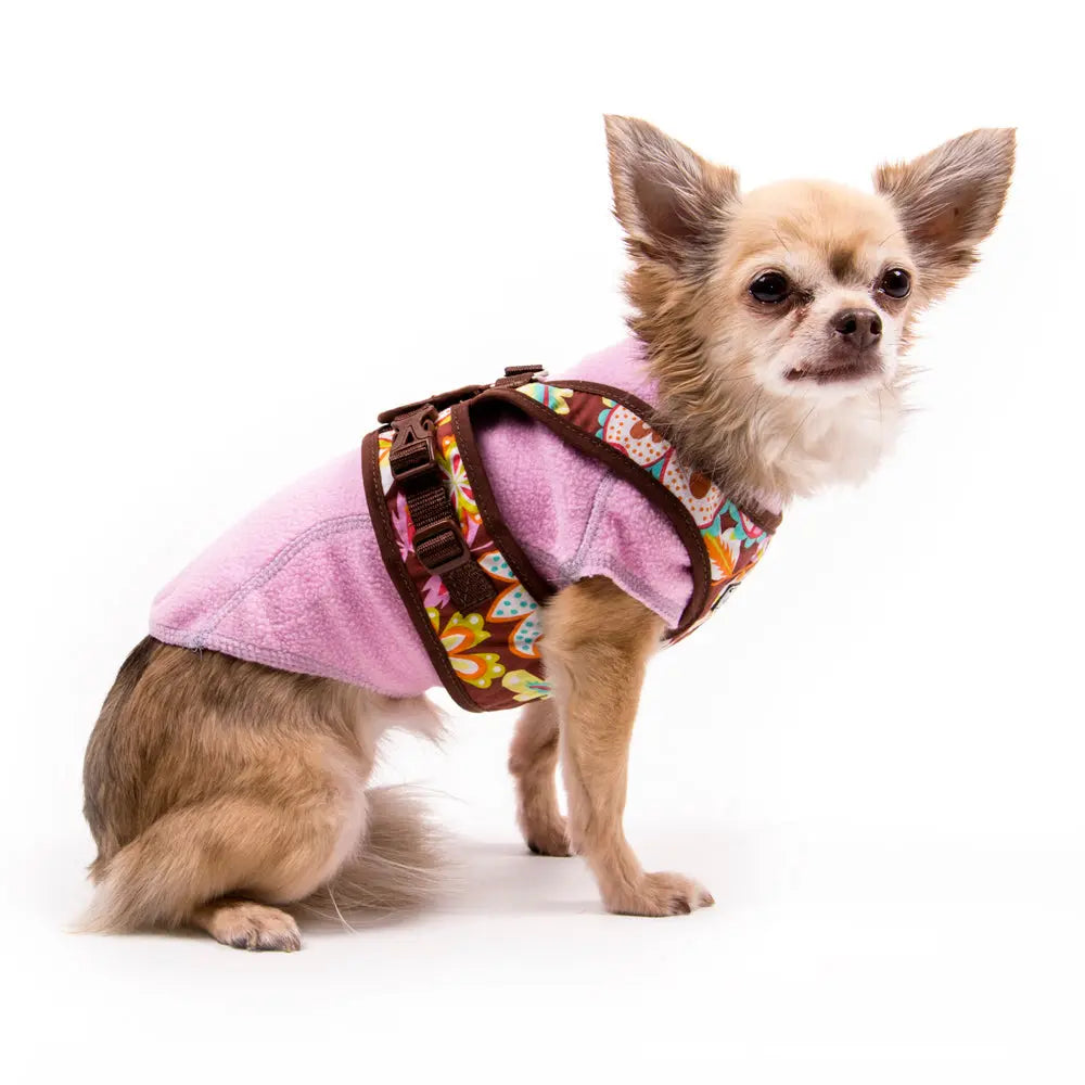 My Canine Kids | Cloak and Dawggie  Fleece Dog Sweater Tiny Dogs and Large Dogs