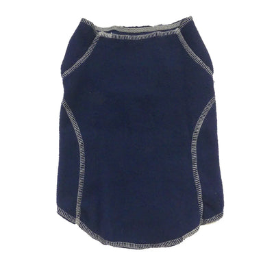 6500 Warm Fleece Sweater for All Dogs. Cool and Cold Weather. Navy.