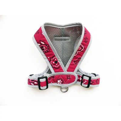 Red Bandana Dog Harness Small Dog Puppy My Canine Kids Precision Fit