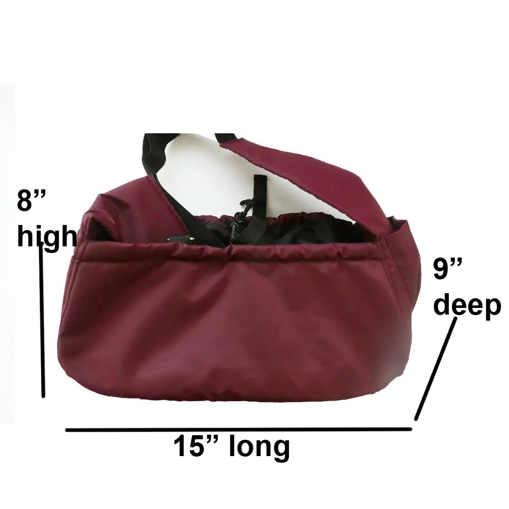Dogline Pet Carrier Bag - Red L 17 x W 8 x H 12