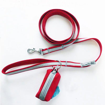 Precision Fit Nylon Poop Bag Holder Matching Leads and Harnesses