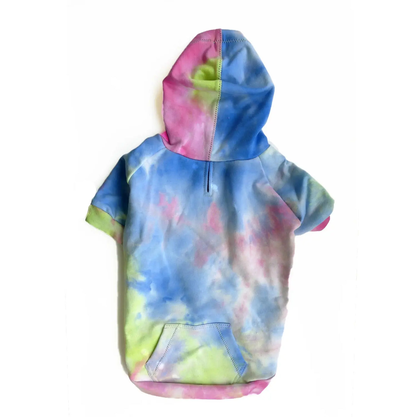 Tie Dye Cat Hoodie Cotton French Terry 4 LBS to 15 LBS
