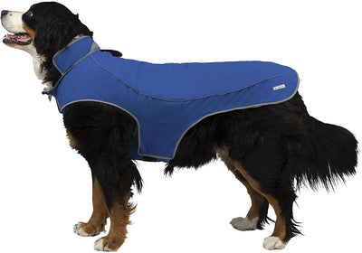 Precision Fit Sport Parka Reflective Waterproof Lined Coat Royal My Canine Kids