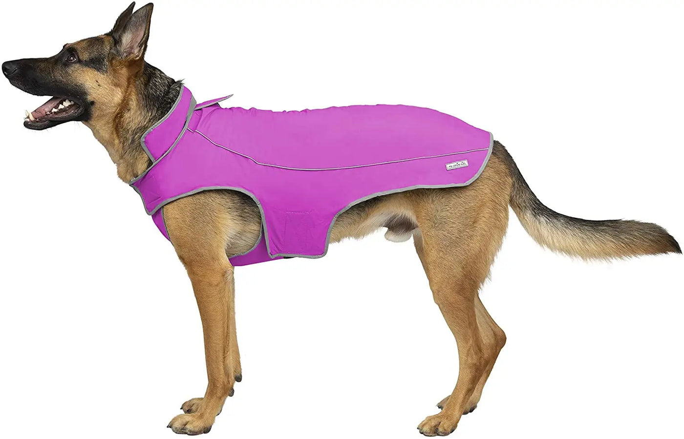 Precision Fit Sport Parka Reflective Waterproof Lined Coat Pink My Canine Kids