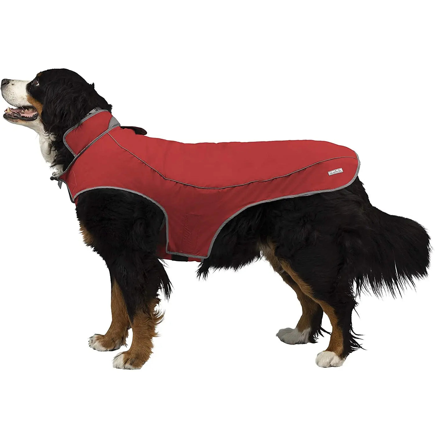 Precision Fit Sport Parka Reflective Waterproof Lined Coat Red My Canine Kids