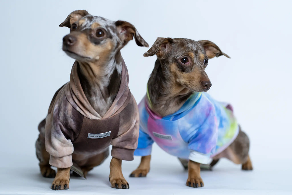Tie Dye Dog Hoodie Cotton French Terry 4 LB to 100+ LBS - ****FINAL SALE ****